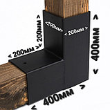 Коннектор для бруса 200х200мм, фото 4