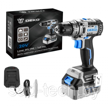 Дрель-шуруповерт аккумуляторная DEKO Loner 20V 085-1004