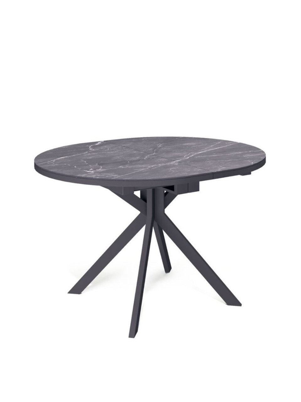 Стол Kenner DO1100, черный/керамика мрамор черный