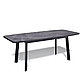 Стол Kenner AA1400, черный/керамика мрамор черный, фото 6