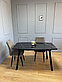 Стол Kenner AA1400, черный/керамика мрамор черный, фото 7