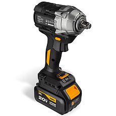 RUNTEC RT-IW750 Гайковерт ударный аккумуляторный RUNTEC PRO 1/2", 20В, 2*4Ач, 750Нм, фото 3