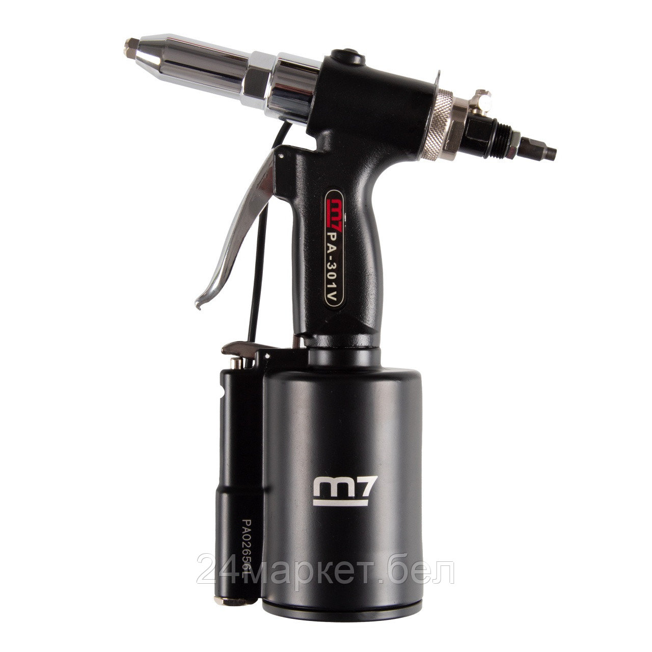 MIGHTY SEVEN PA-301V MIGHTY SEVEN Пневмогидравлический заклепочник для заклепок диаметром 2,4 до 4,8 мм,