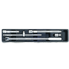 Licota AHB-533K01 Набор инструмента в металлическом ящике 57 предметов, фото 3