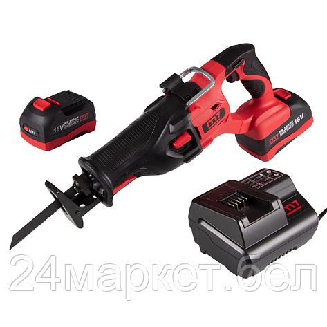 MIGHTY SEVEN DRS-101A MIGHTY SEVEN Аккумуляторная пила сабельная 18 В, 4 предмета, фото 2