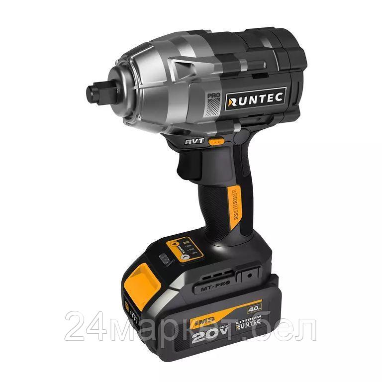 RUNTEC RT-IW1100 Гайковерт ударный аккумуляторный RUNTEC PRO 1/2", 20В, 2*4Ач, 1100Нм