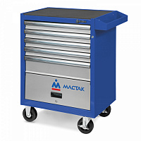 МАСТАК 522-05581MB МАСТАК Тележка инструментальная серии «ОПТИМА», 5 полок и отсек, синяя