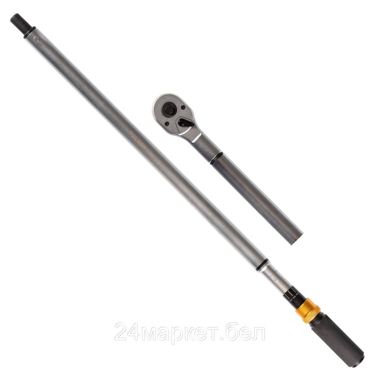 TOLSEN TT19670 TOLSEN Динамометрический ключ 3/4", 160-800 Нм, для левой и правой резьбы, кейс