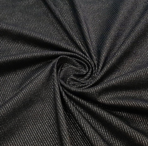 Ткань плательно-костюмная с люрексом (коричневый цвет), фото 2