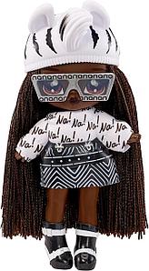 Мягкая кукла Na! Na! Na! Surprise Fuzzy Zara Zebra 591948