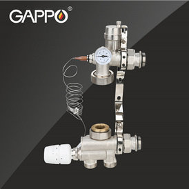 Насосно-смесительный узел Gappo 1491 для теплого пола КНР