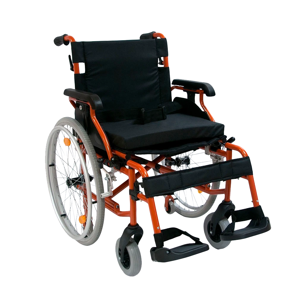 Кресло-коляска инвалидная Мега-Оптим FS218LQ с транзитными колесами