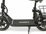 Электросамокат SameBike Comfort Pro 13 черный, фото 8