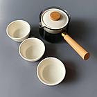 Дорожный набор гайвань с ручкой + 3 пиалы, в чехле, фото 2