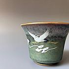 Гайвань с журавлями зеленая, 180 мл, фото 5