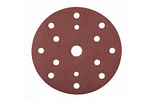 Круг шлифовальный на липучке по дереву/металлу  D150 мм G150 5шт - HT8D135