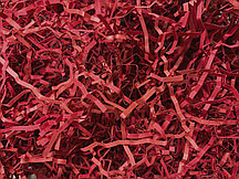 Гофрированная дизайнерская стружка Красная 50 г