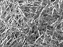 Гофрированная дизайнерская стружка Серебристый перламутр 50 г