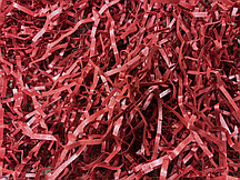 Гофрированная дизайнерская стружка Красный перламутр 50 г