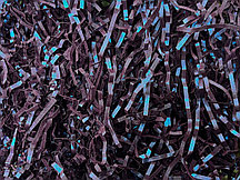 Гофрированная дизайнерская стружка Пурпур ночи, перламутр 50 г