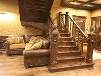 Лестницы из массива древесины