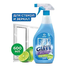 Средство для мытья стекол и зеркал GRASS CLEAN GLASS Голубая лагуна, 600 мл