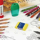 Ластик BRAUBERG Rainbow, 42х23х13 мм, цвет ассорти, фото 7