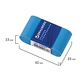 Ластик BRAUBERG Rainbow, 42х23х13 мм, цвет ассорти, фото 8