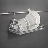 Сушка для посуды на рейлинг d16 мм, фото 3