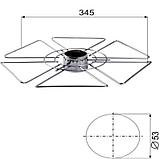 Корзина (полка) для бокалов на трубу d50 мм, фото 2