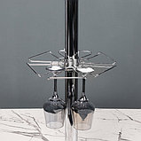 Корзина (полка) для бокалов на трубу d50 мм, фото 3