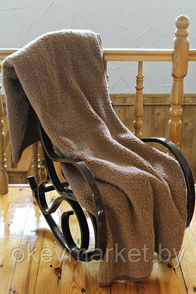 Плед из шерсти австралийского мериноса Tumbler молочный . Размер 140х200, фото 2