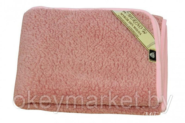 Плед из шерсти австралийского мериноса Tumbler молочный . Размер 140х200, фото 3