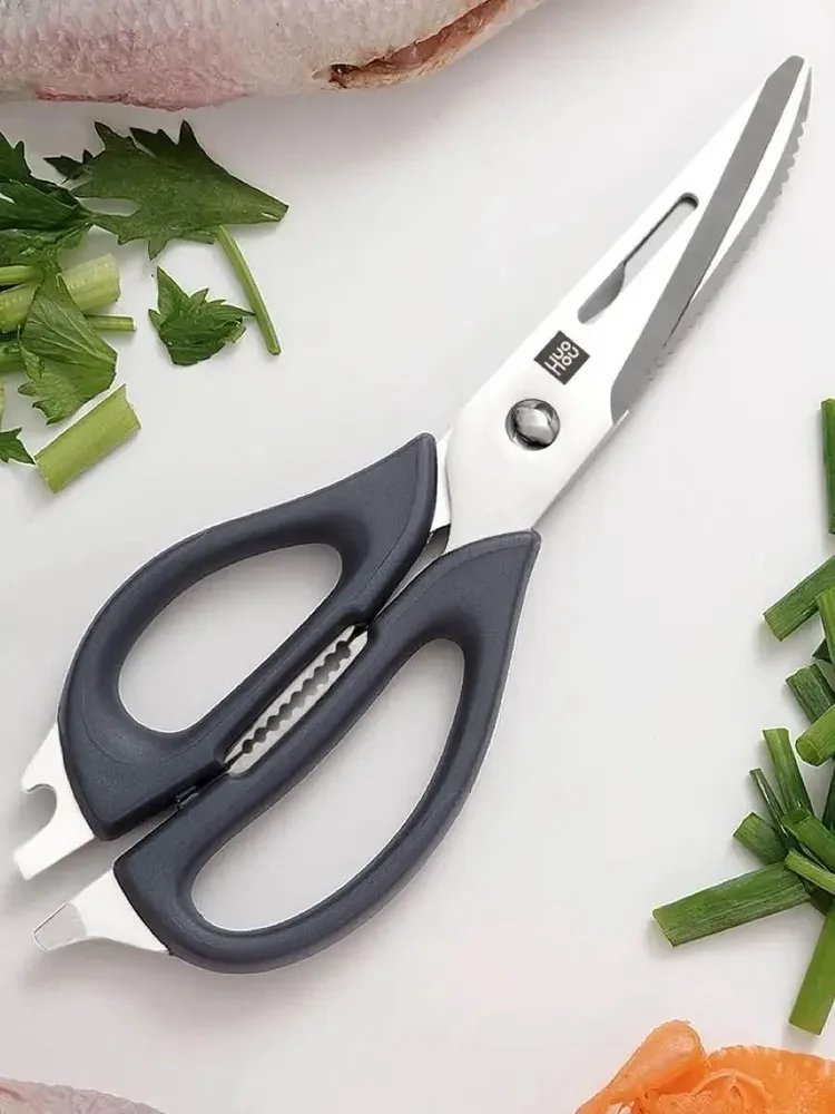Многофункциональные магнитные кухонные ножницы в чехле Huohou Multi-functional Magnetic Kitchen Scis B1305 - фото 3 - id-p240719064
