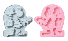 Форма силиконовая Новый год 20, 7 ячеек