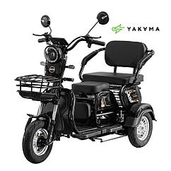Трицикл электрический AP-H009-24 YAKAMA черный