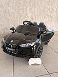 Детский электромобиль Baby Driver BMW M4 E002BB (черный автокраска), фото 2