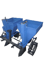 Картофелесажалка 2 КСТ 01-02 для минитрактора (на три точки)