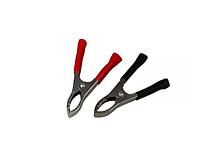 Зажим «крокодил», длина 75 мм, ток 30A, (2шт.) (пакет) REXANT