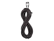 Трубa автомобильная гофрированная ПП d9,8 мм, разрезная, (бухта 10 м/уп.)