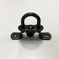 Скоба тентовая поворотная оцинкованная. СП-10 черная хром