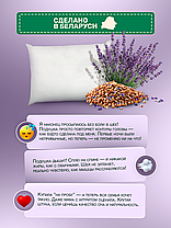 Подушка 50х70 см с гречневой лузгой и лавандой, фото 3