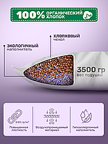 Подушка 50х70 см с гречневой лузгой и лавандой, фото 3