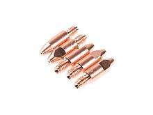 Наконечник контактный Ф 0.8 мм M6х28 мм E-Cu (набор 5 шт) SOLARIS