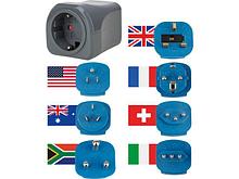 Набор переходник-разветвитель (7шт.) 1508160 Brennenstuhl