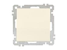 Выключатель 1-клав. (скрытый, без рамки, винт. зажим) кремовый, DARIA, MUTLUSAN