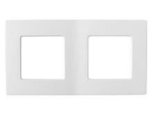 Рамка 2-местная белая, Мастер, BYLECTRICA