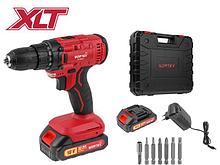 Аккум. дрель-шуруповерт WORTEX LX BD 1820 Li в чем. ALL1 XLT, 18 В, 30 Н*м, 2х2 А*ч, БЗП 10 мм