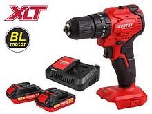 Аккум. ударная дрель-шуруповерт WORTEX BD 2030-1 DLi в чем. ALL1 XLT SET БЕСЩЕТ., 18 В, 55 Н*м