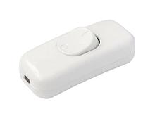 Выключатель на шнур 6А 250В белый, BYLECTRICA